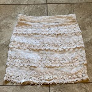 American Eagle lace skirt, size 0